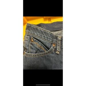 Wrangler Shiloh Jeans Womens 0x36 No Gap Waistband Denim‎ Bootcut Dark Wash